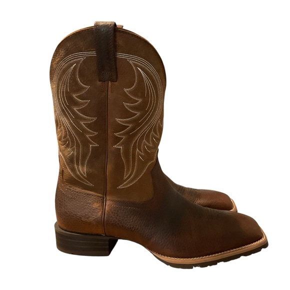 Ariat‎ Hybrid Rancher Western Boot Men's Brown Western Boots New size 14D - Picture 1 of 6